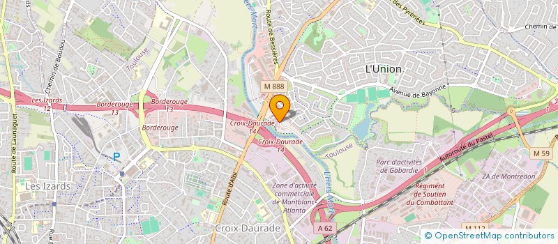localisation de l'entreprise VINEA à L'UNION