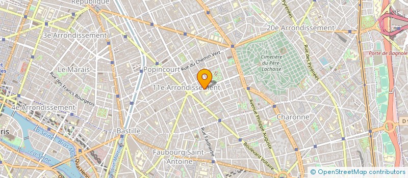 localisation de l'entreprise VINEA BERCY  PARIS