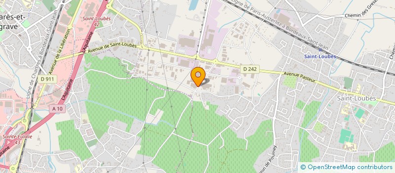 localisation de l'entreprise VINEALIS à SAINT-LOUBES