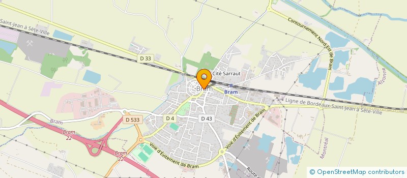 localisation de l'entreprise VINEAS FROGG  BRAM