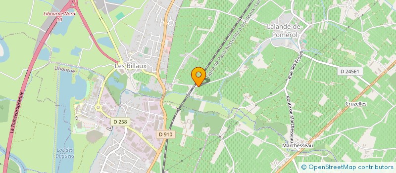 localisation de l'entreprise VINEATERRA  LALANDE-DE-POMEROL