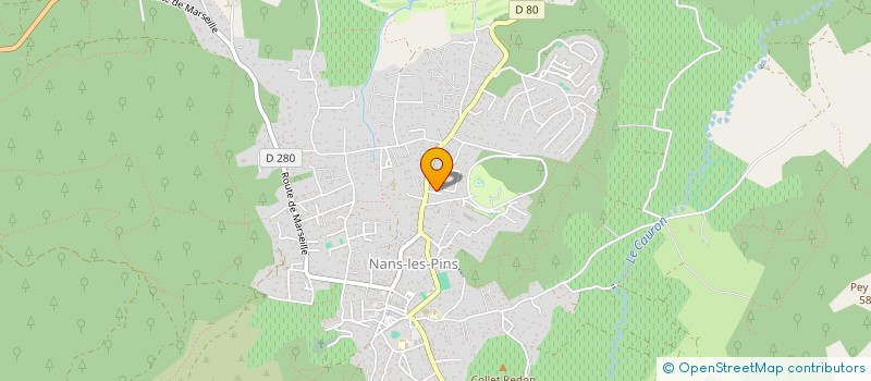 localisation de l'entreprise VINEIMMO  NANS-LES-PINS