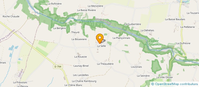 localisation de l'entreprise VINELA  MEZIERES-SUR-COUESNON