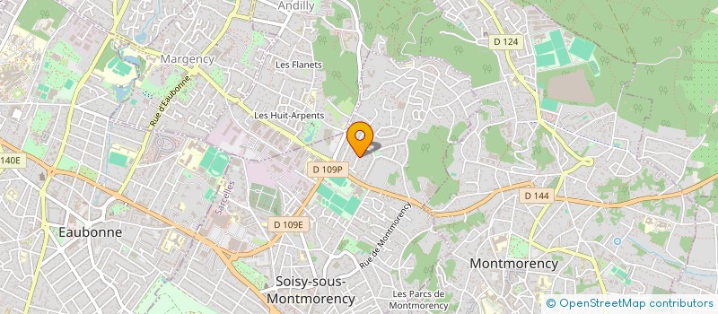 localisation de l'entreprise VINELAC à SOISY-SOUS-MONTMORENCY
