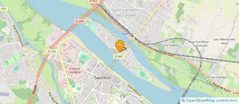 localisation de l'entreprise VINENVOL à SAUMUR