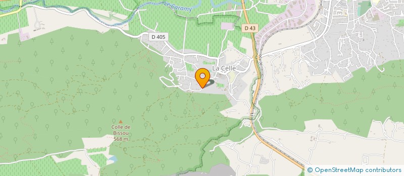 localisation de l'entreprise VINEOLIS à BRIGNOLES
