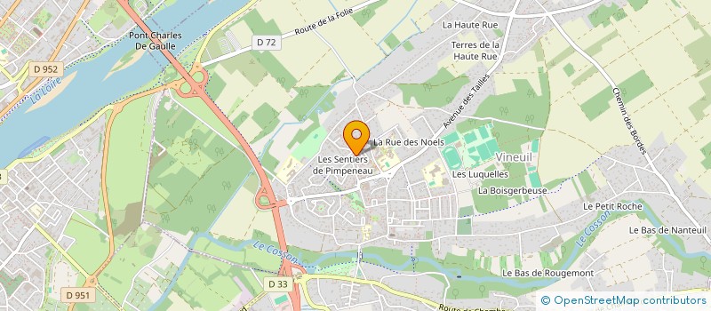localisation de l'entreprise VINEUIL EN TRANSITION à VINEUIL