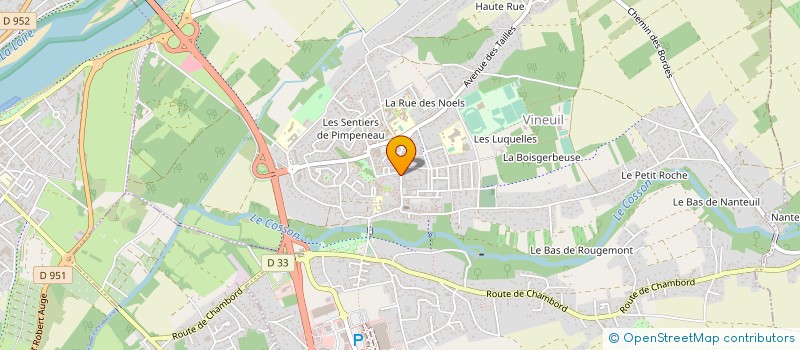 localisation de l'entreprise VINEUIL SPORT TRIATHLON à VINEUIL