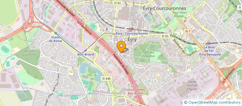 localisation de l'entreprise VINEXION à RIS-ORANGIS