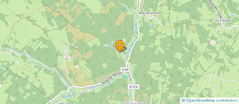 localisation de l'entreprise VINEXIS  LA ROUQUETTE