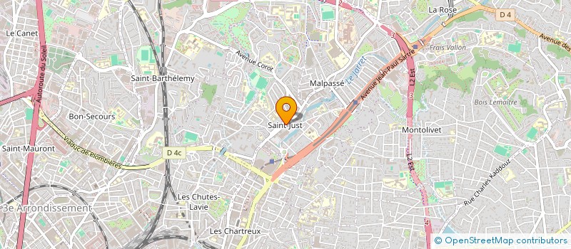 localisation de l'entreprise VINFLEM  MARSEILLE