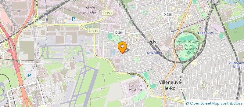 localisation de l'entreprise VINGA SERVICES à ORLY