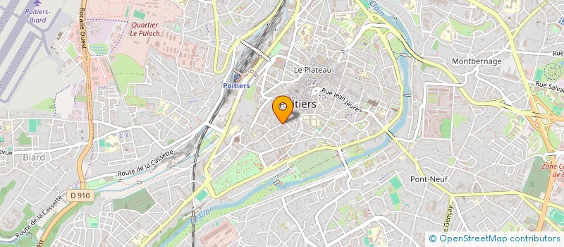 localisation de l'entreprise VINGELIQUE à POITIERS