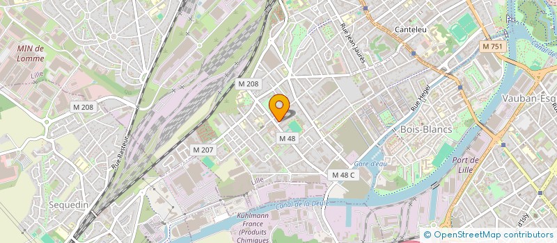 localisation de l'entreprise VINGHASO à LILLE