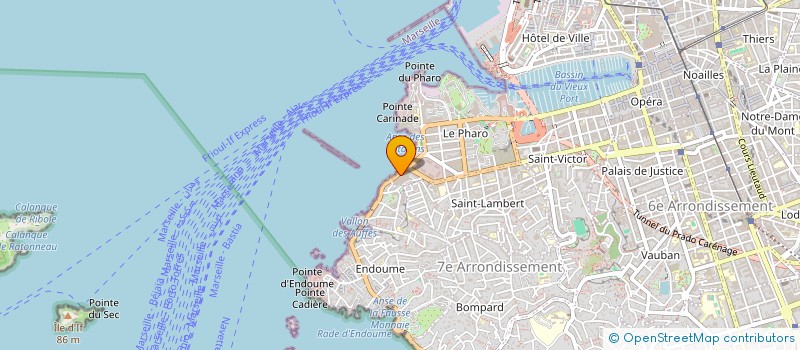localisation de l'entreprise VINGHI à MARSEILLE
