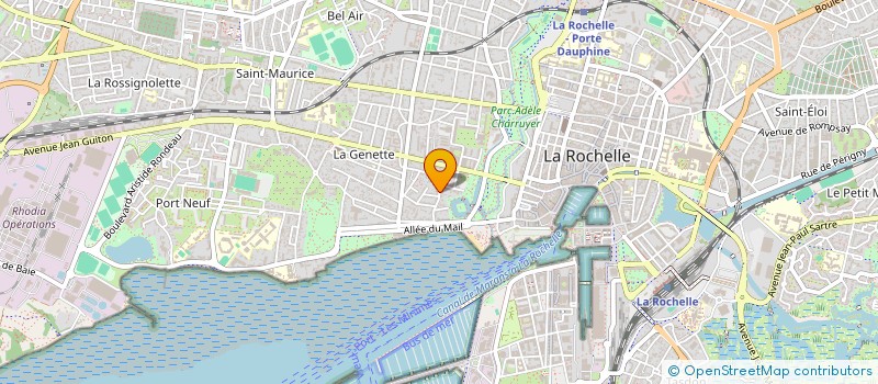 localisation de l'entreprise VINGT-QUATRE  LA ROCHELLE