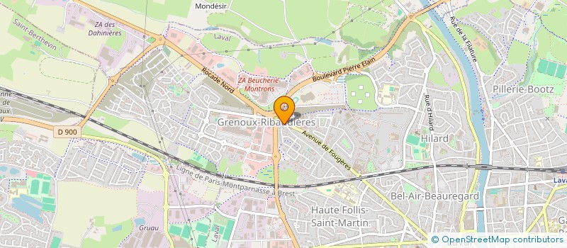 localisation de l'entreprise VINGT-QUATRE à LAVAL