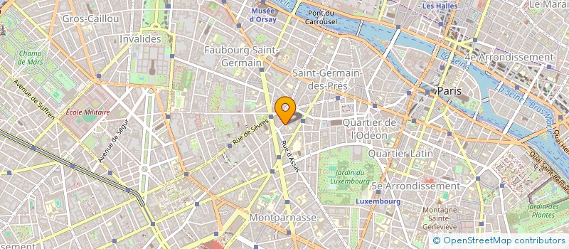 localisation de l'entreprise VINGT-QUINZE  PARIS