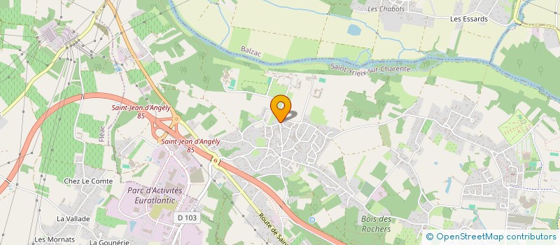 localisation de l'entreprise VINGT SEPT à SAINT-YRIEIX-SUR-CHARENTE
