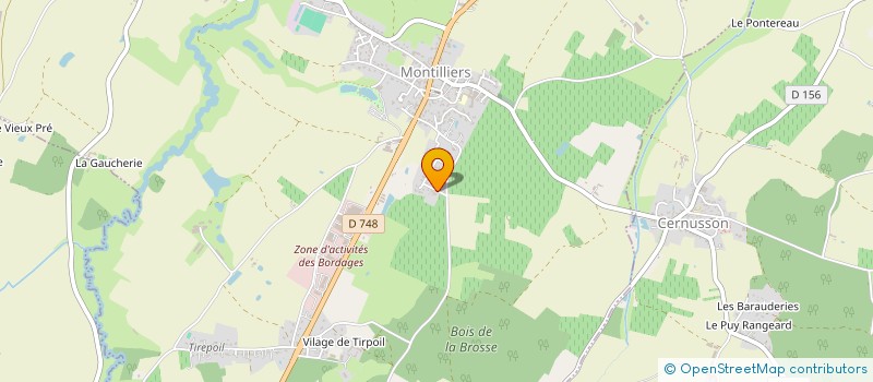 localisation de l'entreprise VINGT SEPTEMBRE  MONTILLIERS