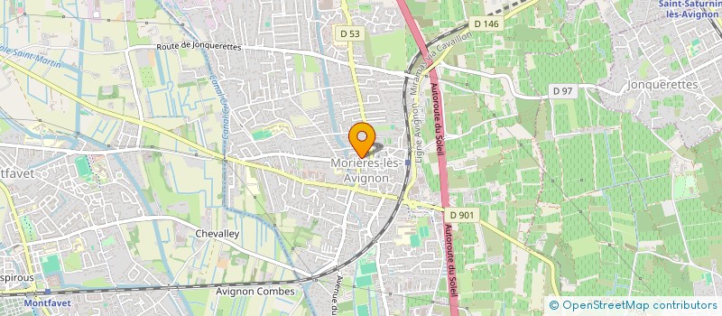 localisation de l'entreprise VINGT-SIX DOUZE  MORIERES-LES-AVIGNON