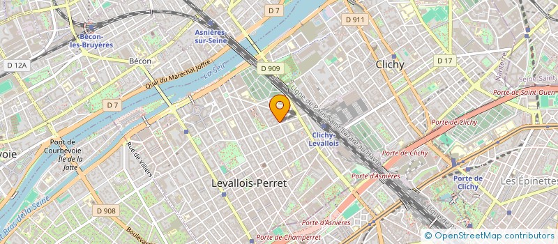 localisation de l'entreprise VINGT SUR VAN à LEVALLOIS-PERRET