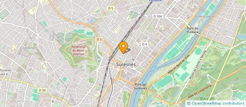 localisation de l'entreprise VINGT SUR VINGT à SURESNES
