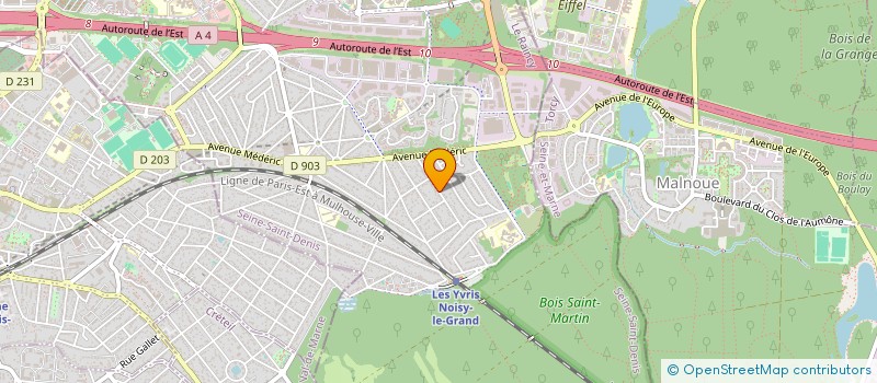 localisation de l'entreprise VINH  NOISY-LE-GRAND