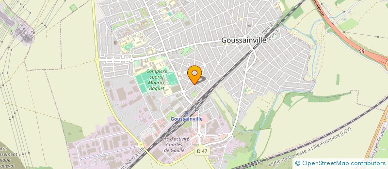 localisation de l'entreprise VINH DANH CO VANG VNCH AU CHAU  GOUSSAINVILLE