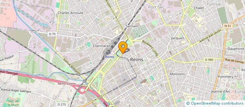 localisation de l'entreprise VINH XUONG à REIMS