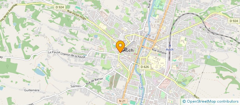 localisation de l'entreprise VINHA CONSEILS à AUCH