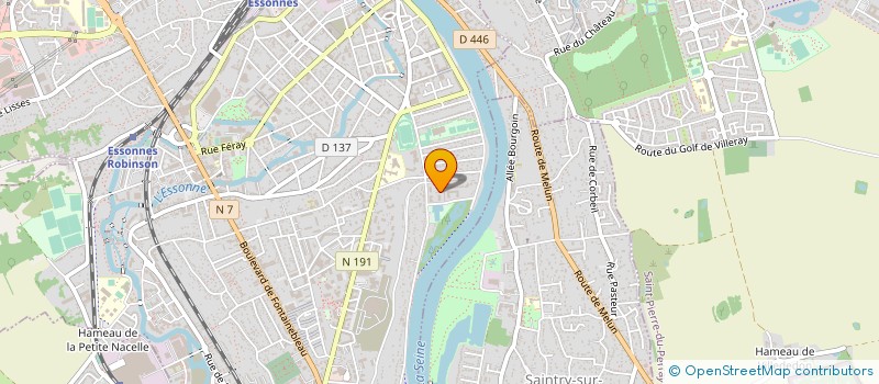 localisation de l'entreprise VINHAIS ET FILS à CORBEIL-ESSONNES