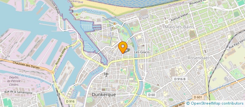 localisation de l'entreprise VINHAS AND CO à DUNKERQUE