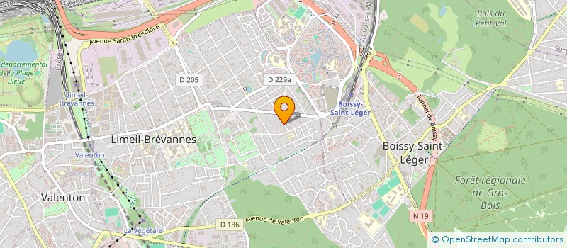 localisation de l'entreprise VINHNGUYEN  LIMEIL-BREVANNES