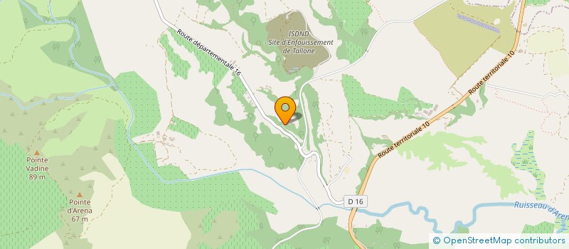 localisation de l'entreprise VINI  TALLONE