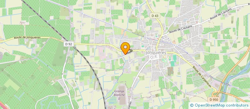 localisation de l'entreprise VINI CONCEPT à JONQUIERES