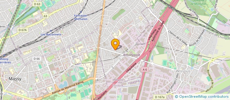 localisation de l'entreprise VINI CONSEIL  MAULETTE