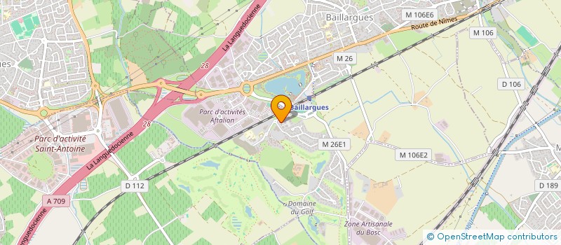 localisation de l'entreprise VINI DOMITIA  SAINT-GENIES-DES-MOURGUES