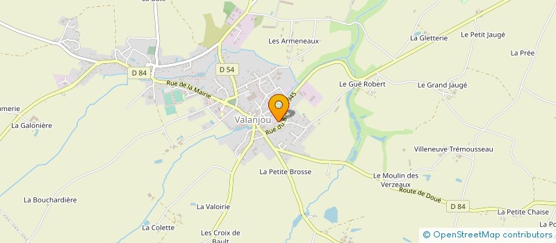 localisation de l'entreprise VINI FAIR à CHEMILLE-EN-ANJOU