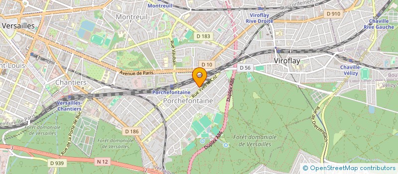 localisation de l'entreprise VINI FOODIE'S à VERSAILLES