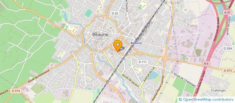 localisation de l'entreprise VINI GESTION INFORMATIQUE à BEAUNE