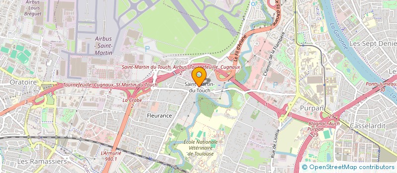 localisation de l'entreprise VINI PIZZA à TOULOUSE
