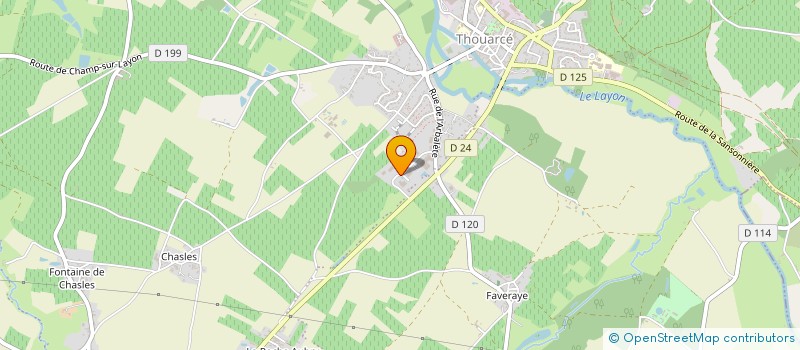 localisation de l'entreprise VINI SERVICES DES FONTAINES à BELLEVIGNE-EN-LAYON