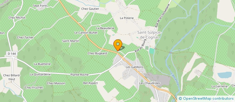localisation de l'entreprise VINI-SOLUTIONS à VAL-DE-COGNAC