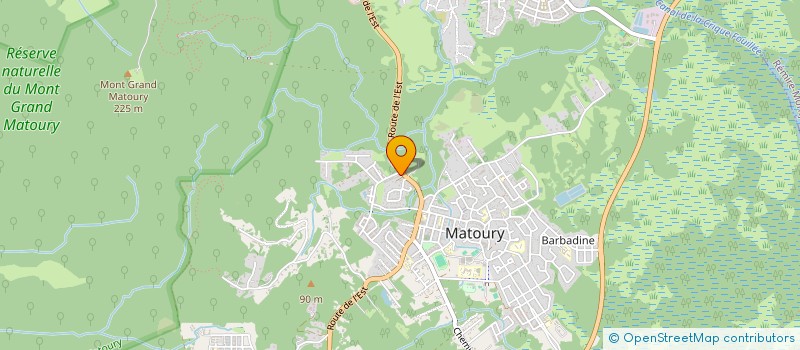 localisation de l'entreprise VINI VINI EXPRESS  MATOURY