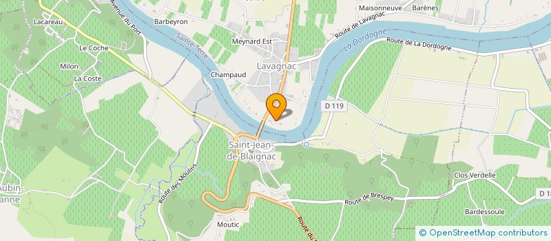 localisation de l'entreprise VINI WONKA  SAINTE-TERRE