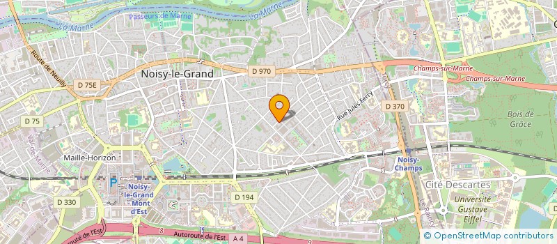 localisation de l'entreprise VINICKLES à NOISY-LE-GRAND