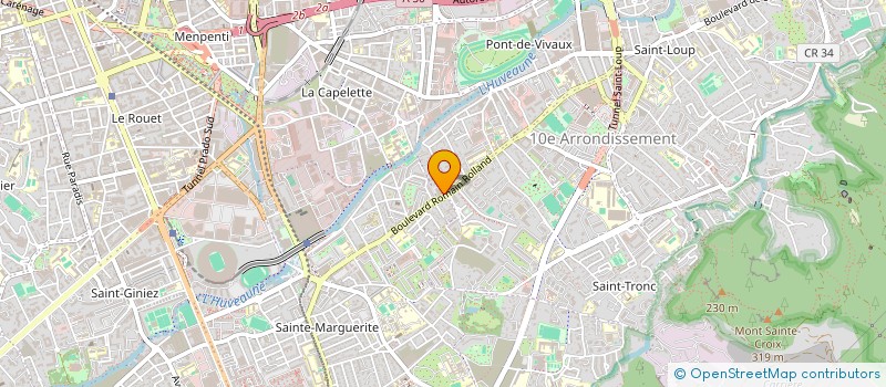 localisation de l'entreprise VINICOLES DES BORIES à MARSEILLE