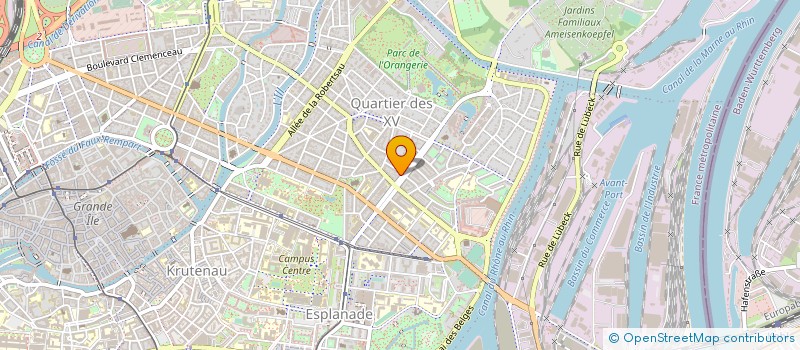 localisation de l'entreprise VINIFAB à STRASBOURG