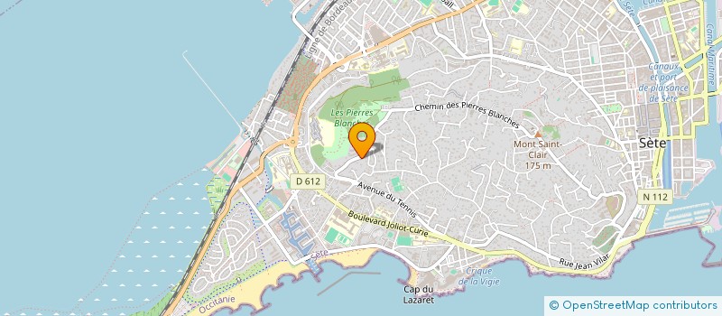 localisation de l'entreprise VINIFRANCE  SETE